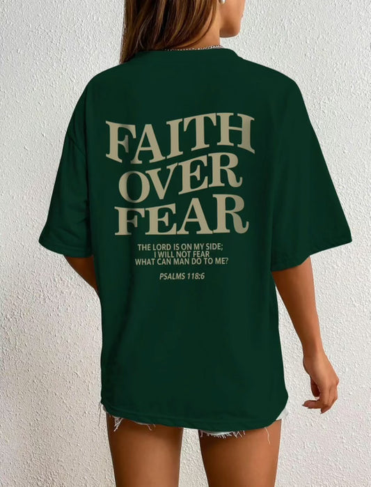 “FAITH OVER FEAR”